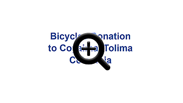 Bicycles Donation to Coyaima, Tolima Colombia